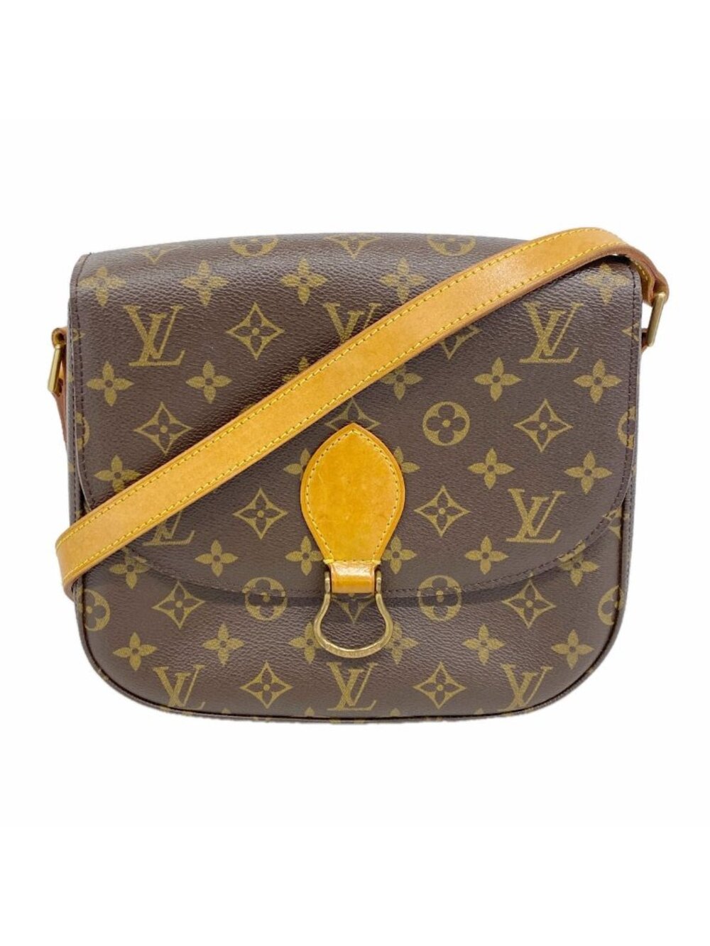 Louis Vuitton Shoulder Bag Monogram Saint-cloud GM Brown